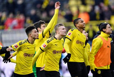 Borussia Dortmund confirmed that the first team will "waive part of their salaries", the club announced. AP Photo