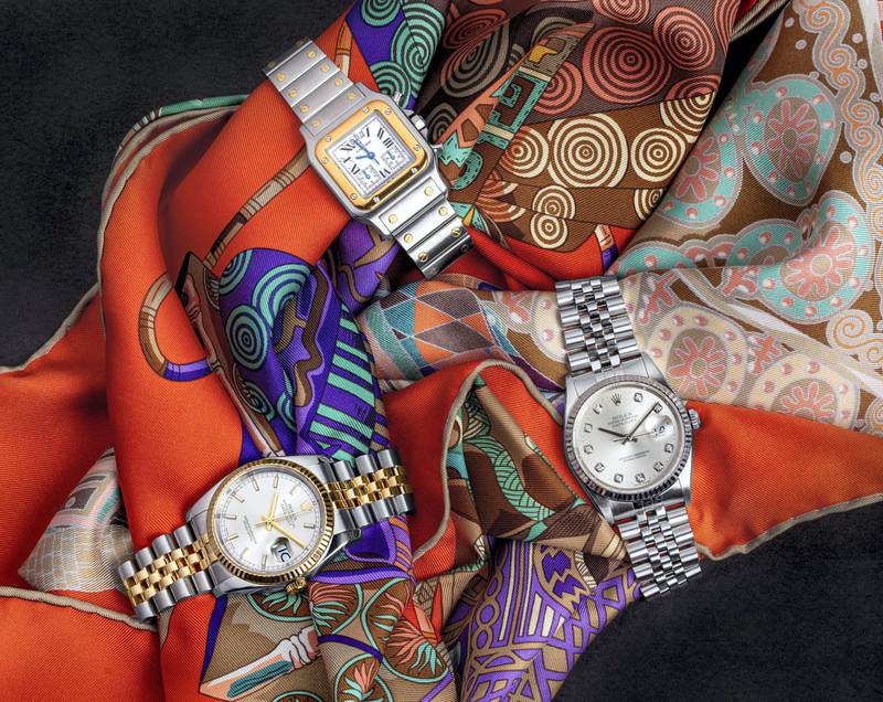 The Luxury Closet sells second-hand fashion items and timepieces