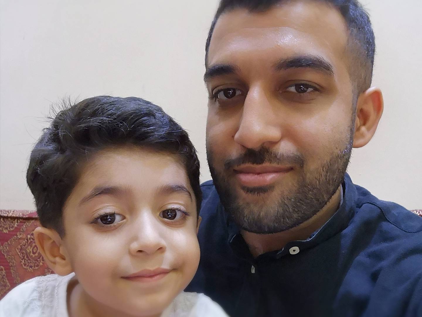 Rizwan Hassan says he feels a 'mixed bag of emotions' at the thought of his son Rayyan, 3, starting school during the pandemic