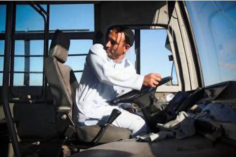 Raja Nafees, a Pakistani driver, talks about his fears on the road In the wake of the tragic car crash in Al Ain that claimed 24 lives. Lee Hoagland / The National