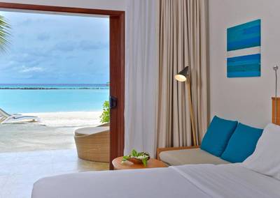 A superior beach room at Summer Island costs from $160 per night.