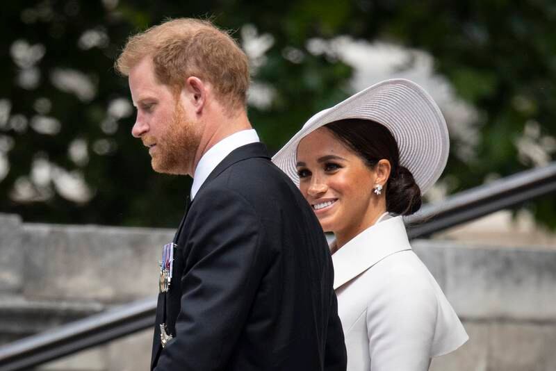 The Duke of Sussex and his wife Meghan Markle's relations with Britain's tabloid press collapsed after they were married in 2018. EPA