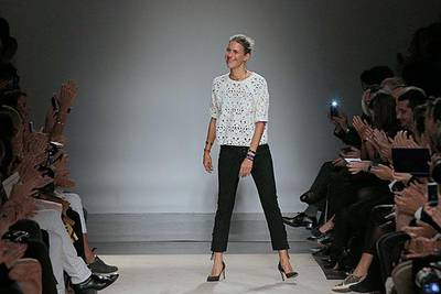 Fashion designer Isabel Marant was the most search for fashion label/designer. Francois Mori / AP Photo
