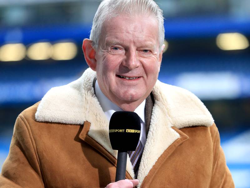 Sport commentator John Motson died on February 23 aged 77. PA News 