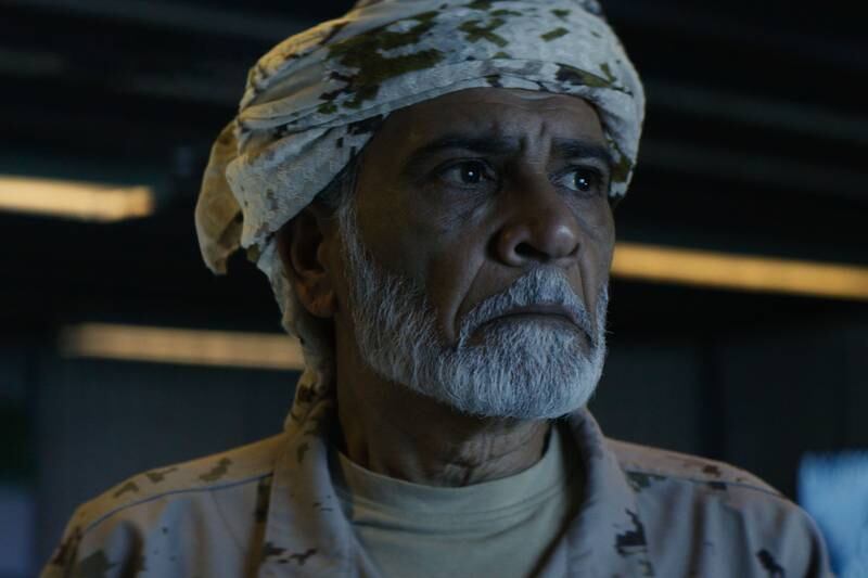 Mansoor Al Feeli plays Col Jamal Al Khatri. Photo: Image Nation Abu Dhabi