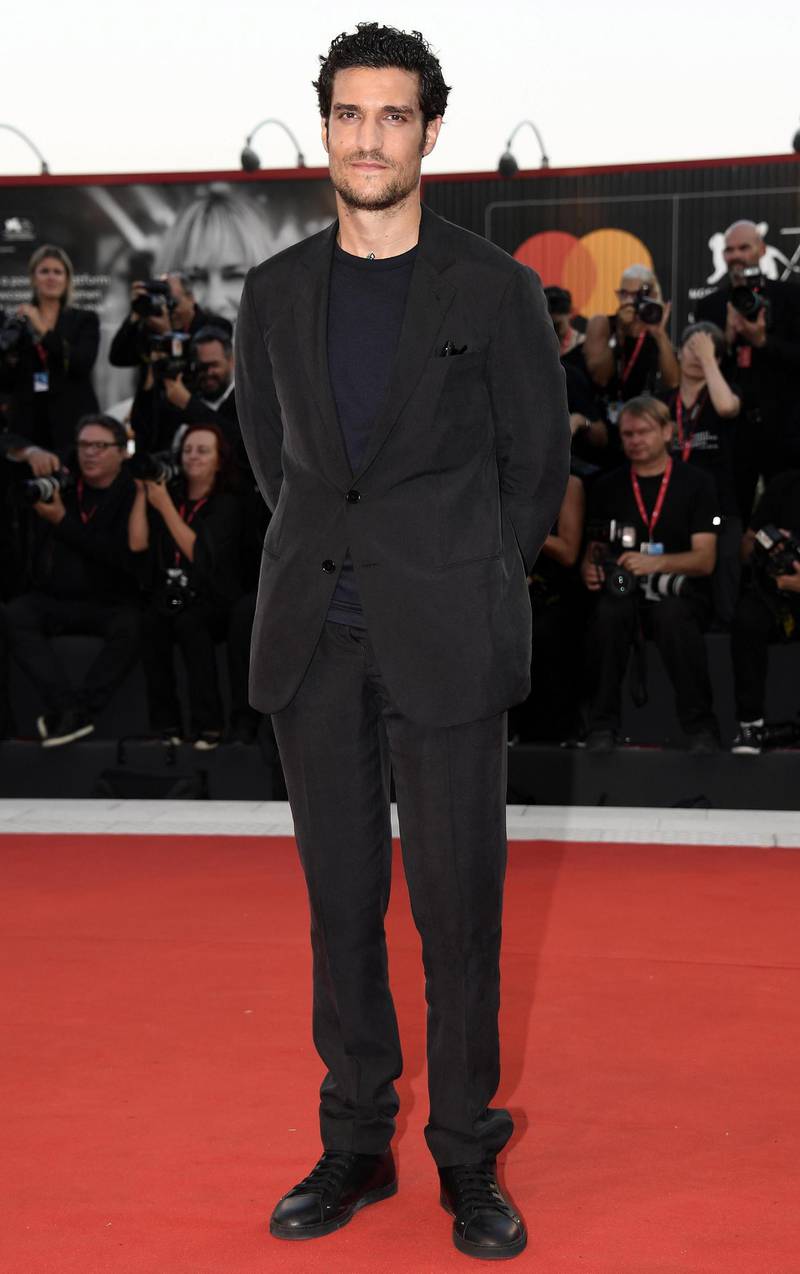 Louis Garrel arrives for the premiere of 'J'Accuse' during the 76th Venice International Film Festival on August 30, 2019. EPA