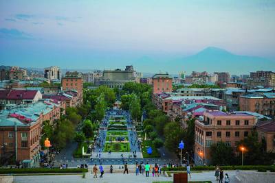 11. Yerevan, Armenia is a good pick for an October break. Photo:  Jose Fuste Raga / Corbis