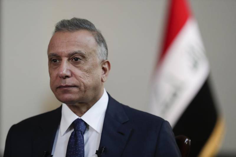 Iraqi Prime Minister Mustafa Al Kadhimi will host a regional summit in Baghdad on August 28, 2021. AP