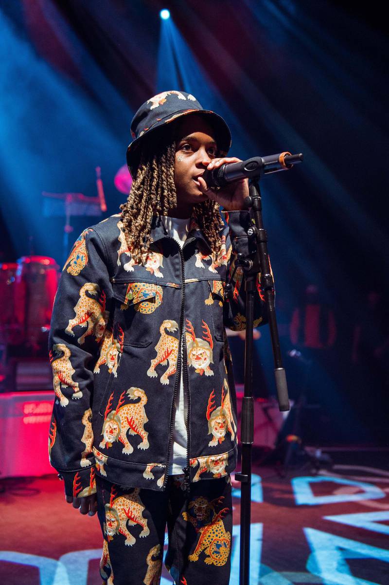LONDON, ENGLAND - NOVEMBER 09:  Koffee performs at O2 Shepherd's Bush Empire on November 9, 2019 in London, England.  (Photo by Joseph Okpako/WireImage/Getty Images)