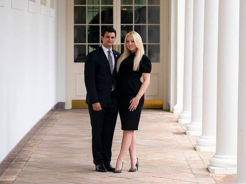 Tiffany Trump and Michael Boulos will marry in Florida on Saturday. Photo: Tiffany Trump / Instagram