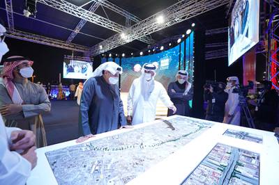 Kuwait Deputy Prime Minister Sheikh Hamad Al Sabah attends the inauguration of Qatar's Sabah Al Ahmad Corridor. Photo: Kuna