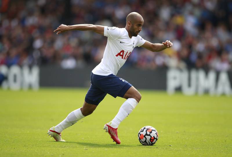 Lucas Moura - 6: Showed quick feet and good work rate and was the only Spurs player that looked threatening in the first half. His shot shortly after the break was easy for Guaita to deal with. Booked for throwing the ball away in frustration. Reuters