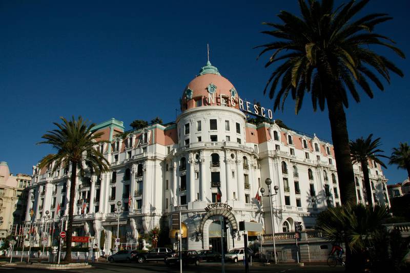 The famous Le Negresco Hotel. Photo by John Brunton