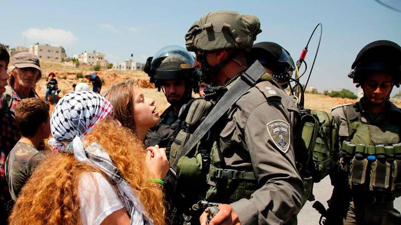 An Israeli military court on Sunday extended the detention of Palestinian teenager Ahed Al Tamimi and refused to grant her bail. AFP