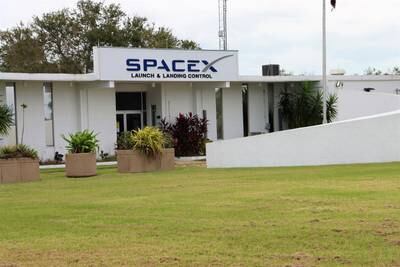 SpaceX's launch and landing control centre in Cape Canaveral