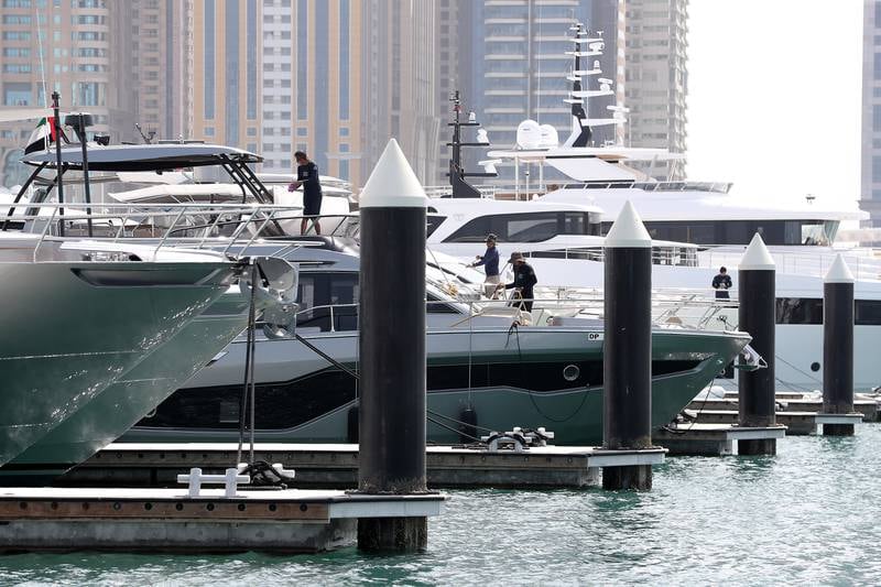 This year's Dubai International Boat Show runs from March 9-13.