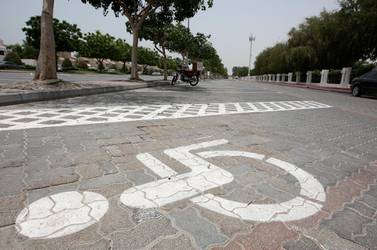 Sharjah is to be honoured for its eforts to support people with disabilities. Pawan Singh / The National