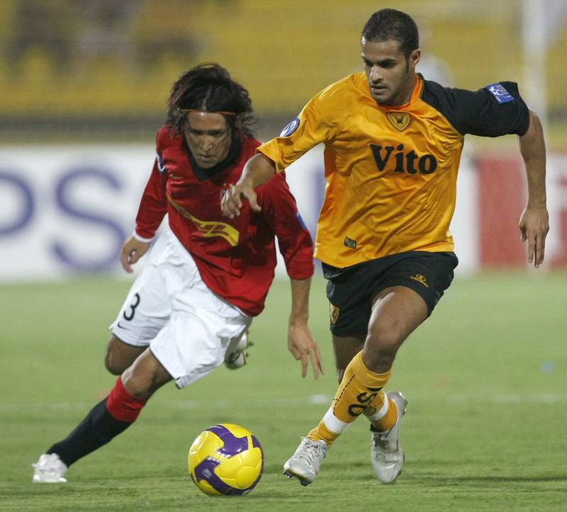 Al Mutawa in the AFC Champions League quarter-final match in Kuwait City, September 2008. Reuters