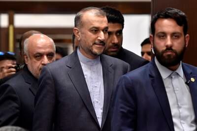 Iran's Foreign Minister Hossein Amirabdollahian said President Ebrahim Raisi would visit Damascus 'in the near future'. EPA