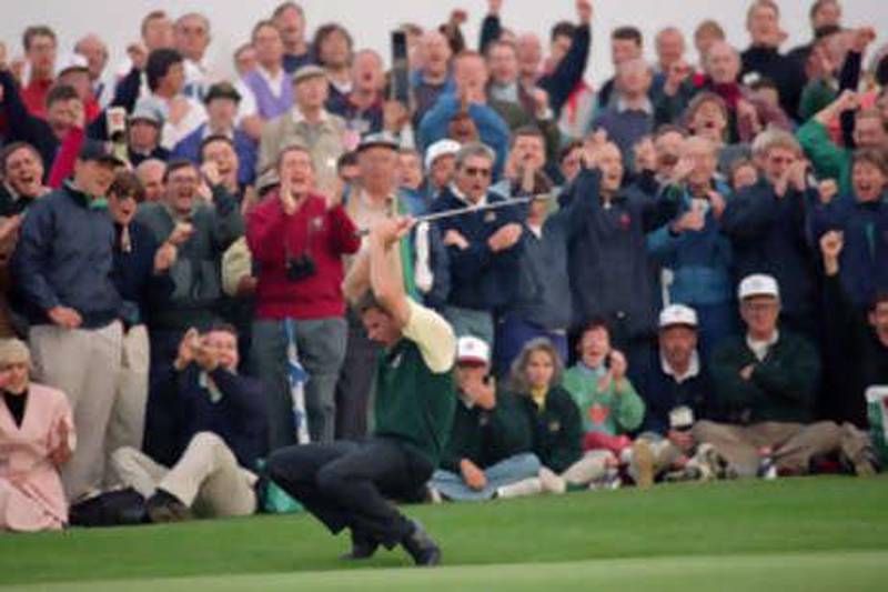 Nick Faldo has had his ups during the Ryder Cup but his performance in the 1993 edition at the Belfry was a memorable one.