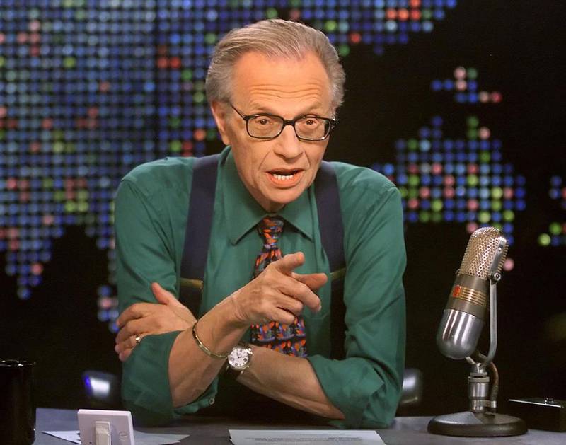 Larry King, November 19, 1933 – January 23, 2021. The famed broadcaster and interviewer died aged 87. The 60,000 interviews conducted in his lifetime earned him a place in the 'Guinness World Records' book. AP