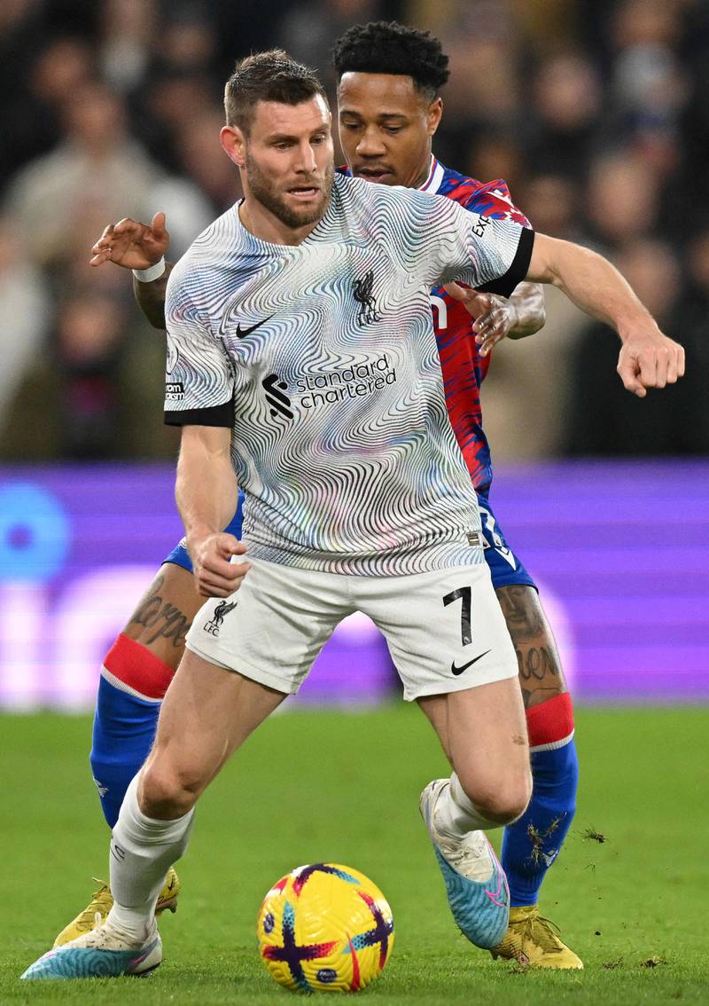 James Milner - 7. Worked hard in the middle of the field and provided adequate cover for the marauding Arnold. Dealt well with Eze when he tucked in to replace the tiring Arnold at right-back. AFP