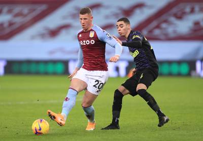 Ross Barkley - 7: Should have made 2-0 after 16 minutes but headed wide when well placed in box. Cheeky backheel finish drifted over bar midway through second half. Played his part and Villa will be pleased that loan signing from Chelsea appears to have recovered from injury. Reuters