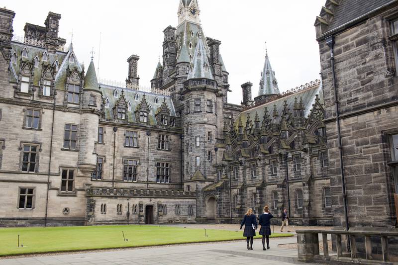 Fettes College in Edinburgh is among 36 private schools set to feature at the British Boarding Schools Dubai event this month. Getty Images