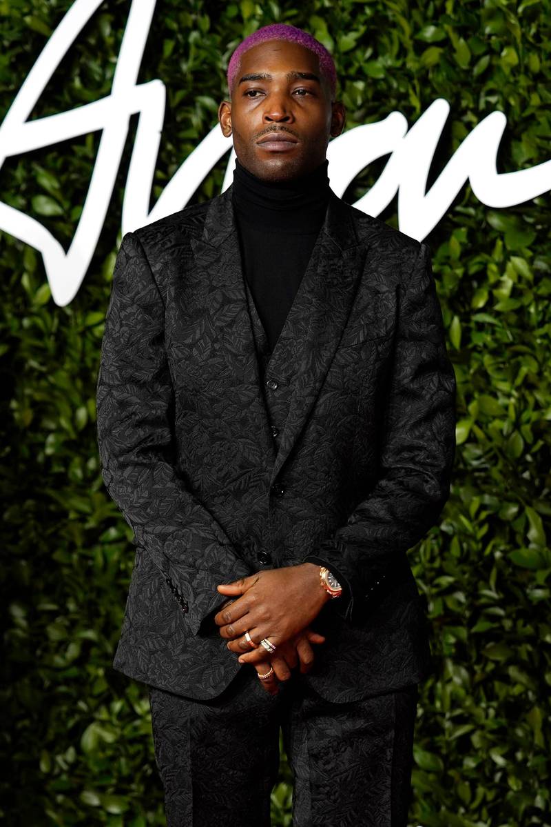 Tinie Tempah arrives at the 2019 British Fashion Awards in London on December 2, 2019. EPA