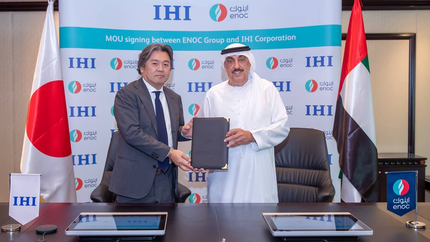 Enoc は日本の IHI と提携して、UAE に低炭素水素プラントを設置します。