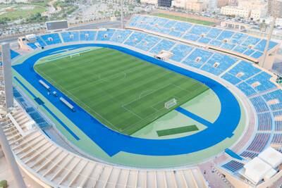 Prince Faisal bin Fahd Stadium, also known as Al Shabab Stadium, in Riyadh. 
Team: Al Shabab
Capacity: 22,500
Photo: Ministry of Sport