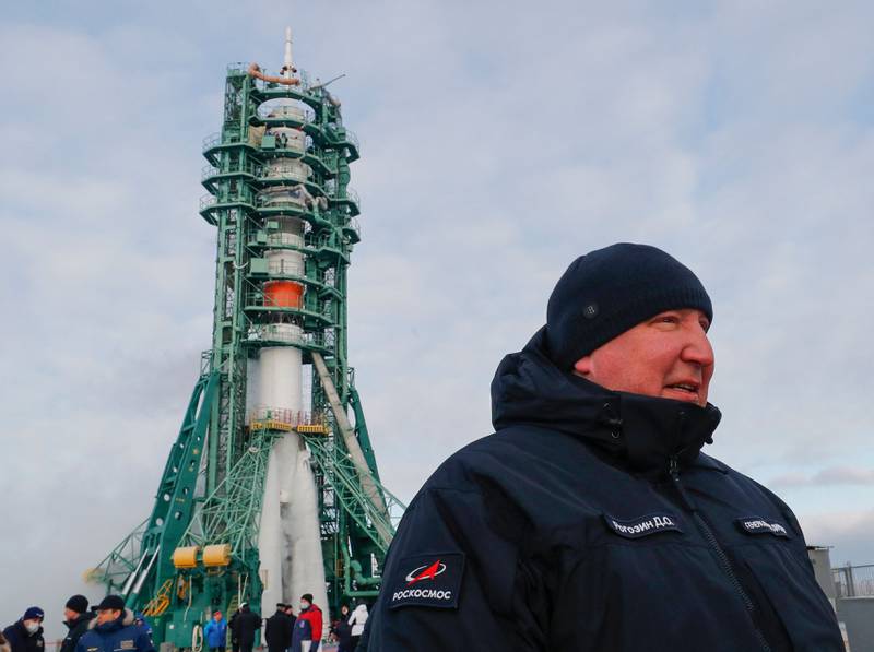 Nasa's announcement came hours Dmitry Rogozin was dismissed as head of Russia's Roscosmos space agency. AFP