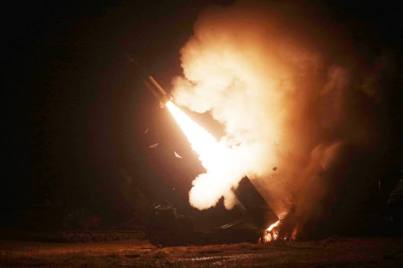 The South Korean and US militaries fired a volley of missiles into the sea in response to North Korea firing a ballistic missile over Japan. AFP