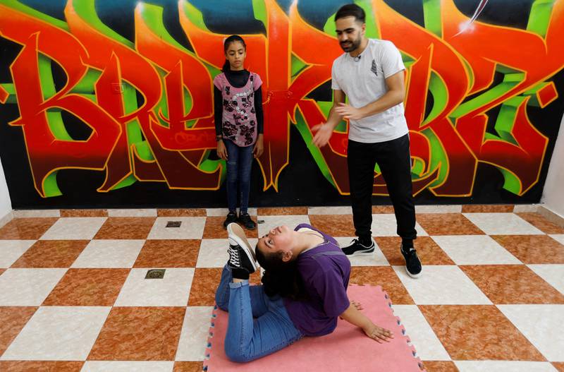 Gaza coach Ahmed Al Ghraiz uses dance as therapy to help children cope with fears and release tension.