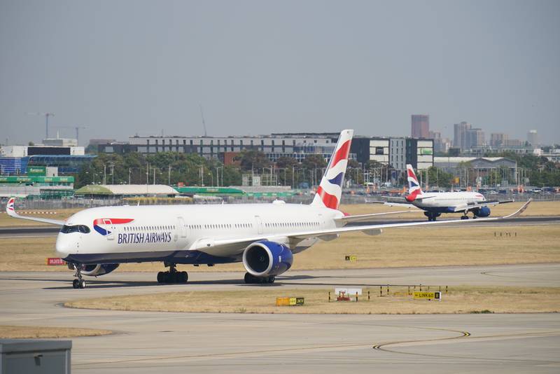 BA tickets to China are back on sale from Thursday. PA