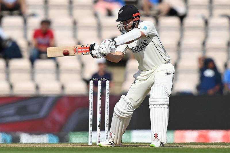 New Zealand's captain Kane Williamson guided his team to victory on day six of the World Test Championship final at the Ageas Bowl in Southampton. AFP