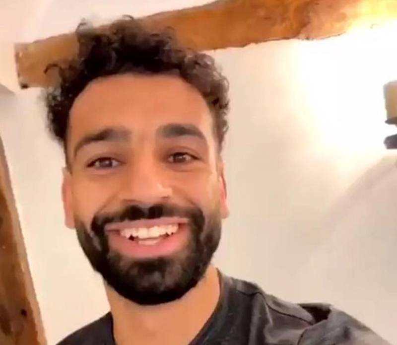 Mohamed Salah has opted for a fade following Liverpool's title win. Instagram