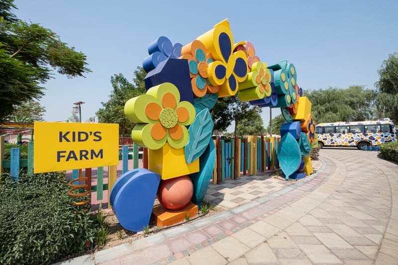 Children can visit the Kid's Farm.