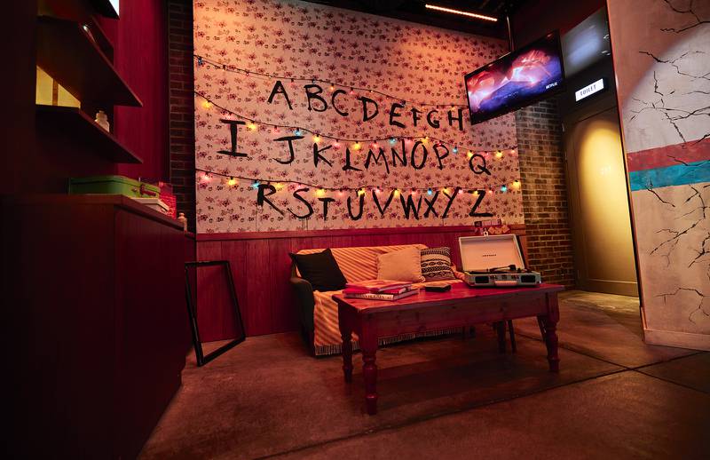 Japanese fans of 'Stranger Things' can chow down on demonic pasta and rock out to retro 1980s tunes at a pop-up cafe inspired by the Netflix Inc horror drama.