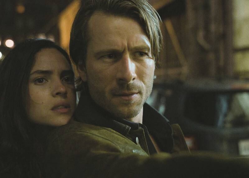 Adria Arjona stars opposite Glen Powell in the dark comedy. Photo: Venice International Film Festival