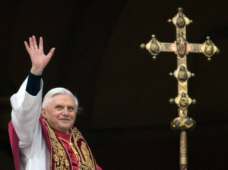 Former pope Benedict XVI died aged 95 on December 31, 2022. AFP 