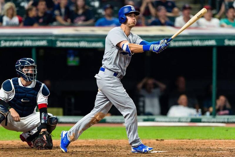Cody Bellinger is the latest member of the Los Angeles Dodgers’ farm system to be brought up to the big league club and make an immediate impact on their fortunes. Jason Miller / Getty Images / AFP

