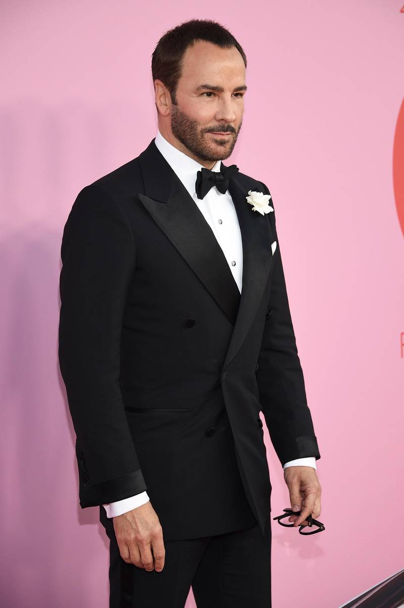 Tom Ford arrives for the 2019 CFDA fashion awards at the Brooklyn Museum in New York City on June 3, 2019. AP