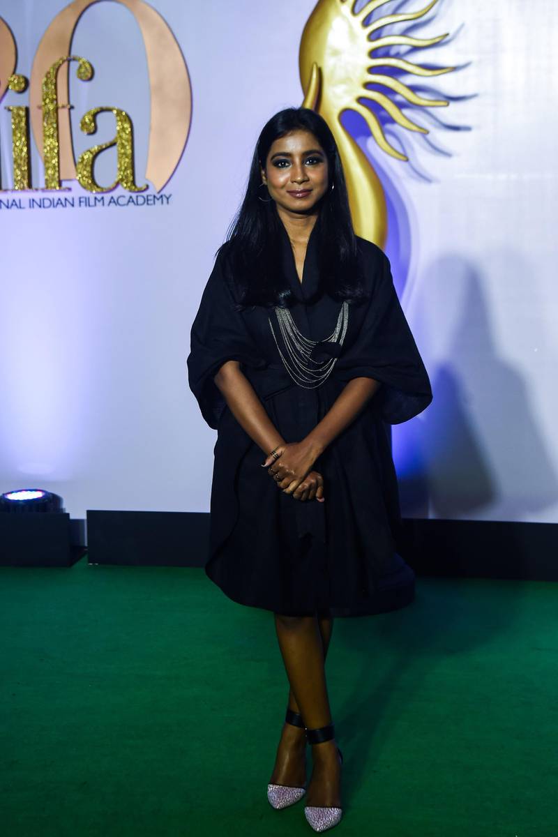 Bollywood singer Shilpa Rao arrives for the IIFA Rocks of the 20th International Indian Film Academy (IIFA) Awards at NSCI Dome in Mumbai on September 16, 2019
