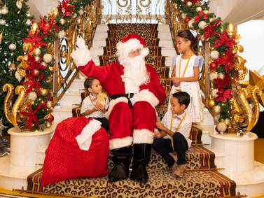 Christmas at Burj Al Arab features Santa's Grotto tour and a festive-themed bar