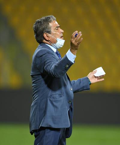UAE manager Jorge Luis Pinto.
