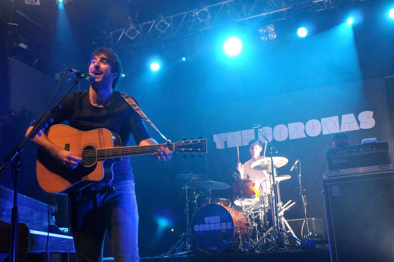 LONDON, UNITED KINGDOM - APRIL 01: Danny O'Reilly of The Coronas performs on stage at KOKO on April 1, 2015 in London, United Kingdom. (Photo by Brigitte Engl/Redferns via Getty Images)