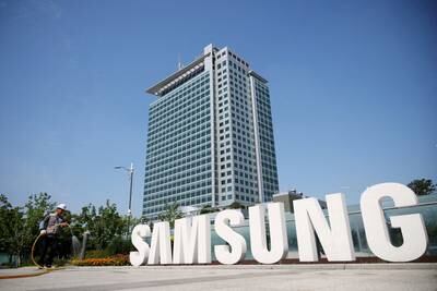 Samsung's headquarters in South Korea. The company is struggling with a prolonged slump in the smartphone market. Reuters