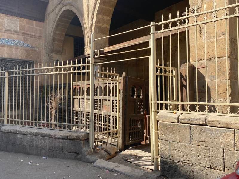 The entrance to the Naguib Mahfouz Museum. Nada El Sawy / The National