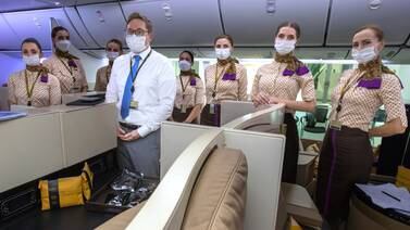 An image that illustrates this article Etihad Airways 'well-staffed' for summer travel peak